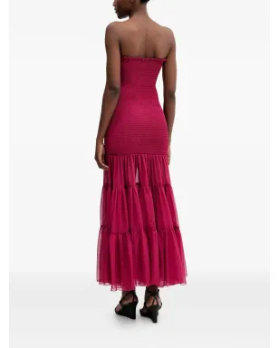 Bardot ラッフルシャーリング ミディドレス - サムネイル3