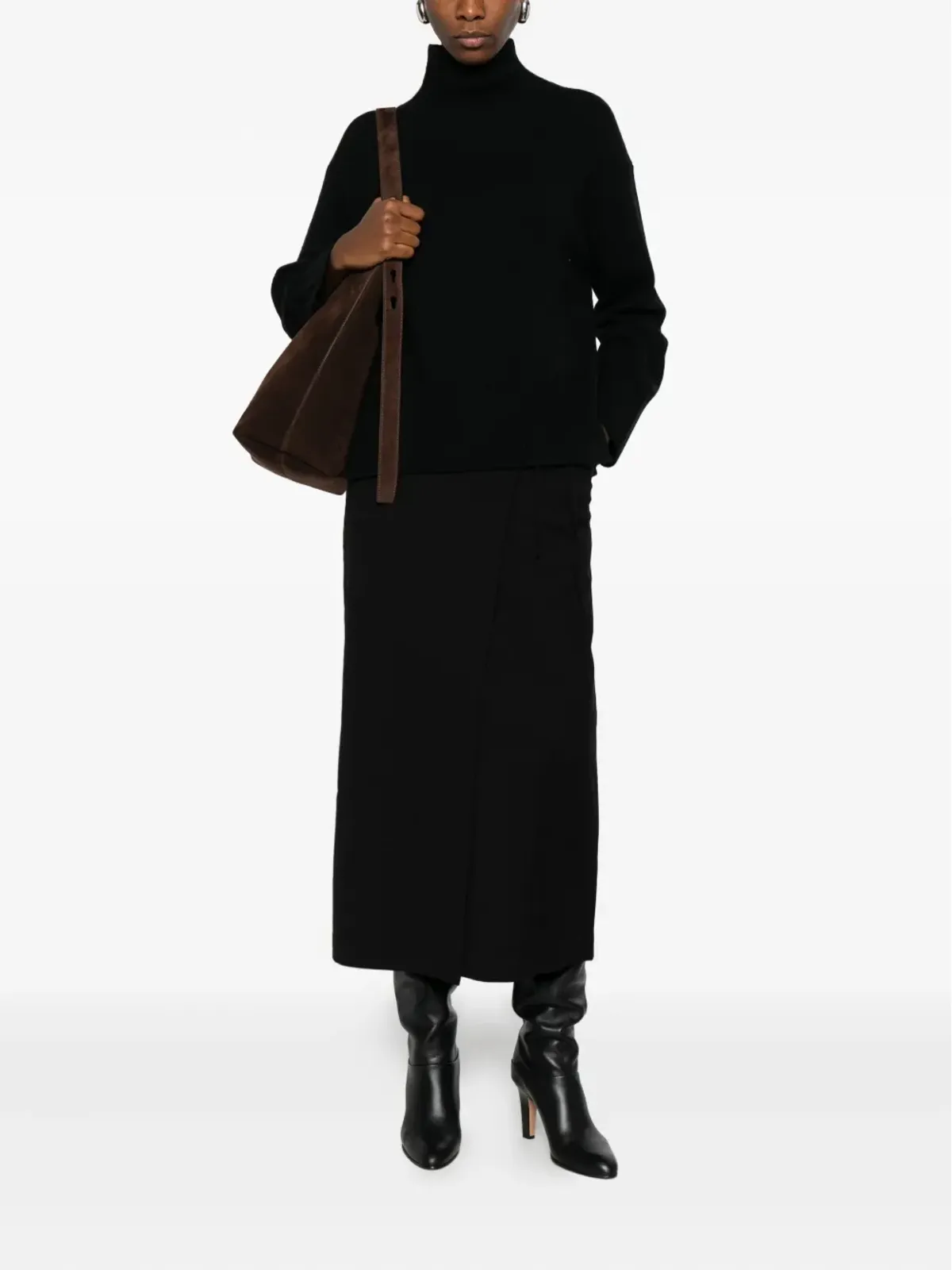 DUNST wrap-tie skirt - 画像2