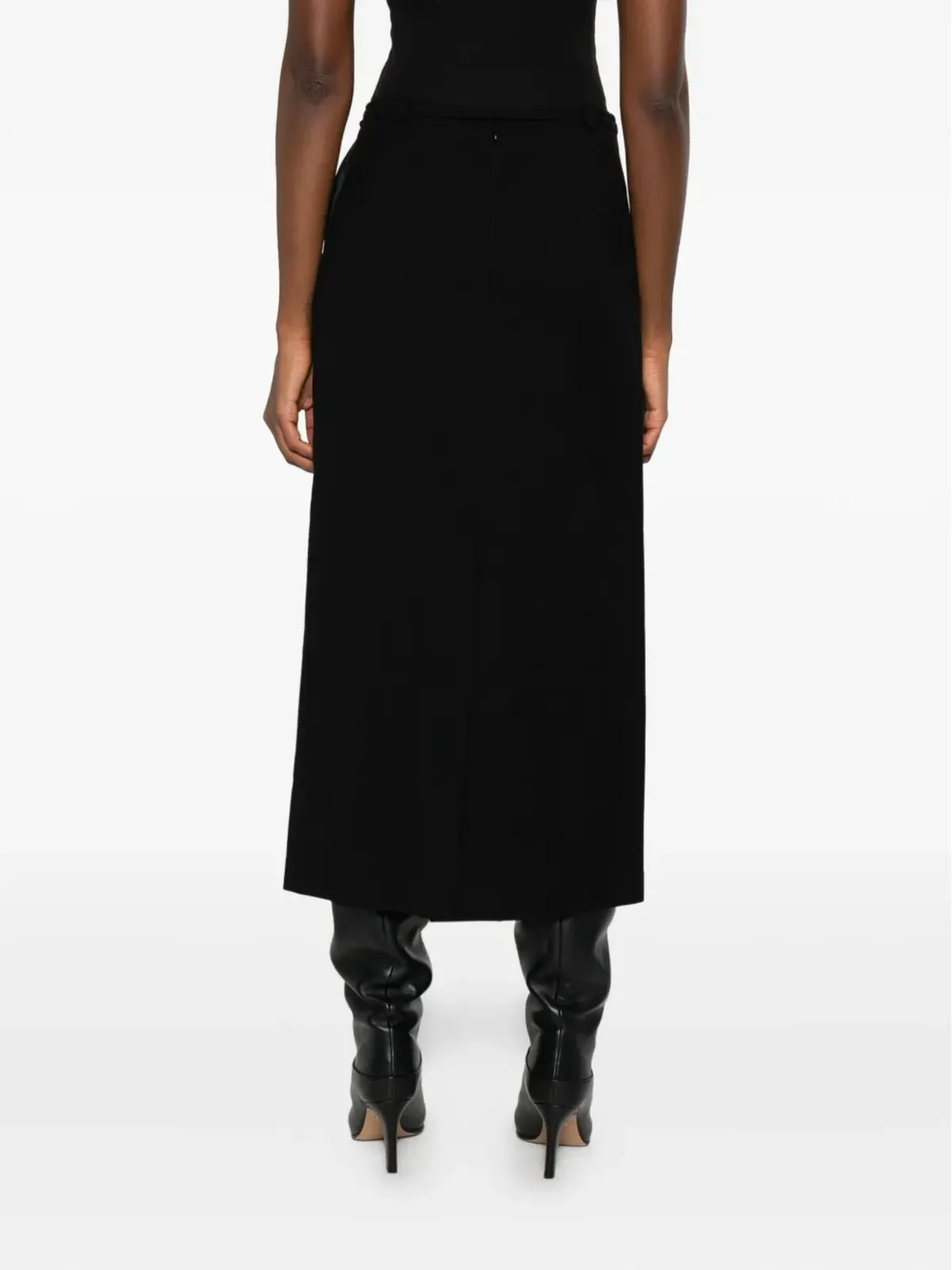 DUNST wrap-tie skirt - 画像4