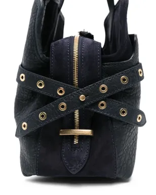 Anya Hindmarch グレインレザー アイレットディテール トートバッグ - サムネイル4