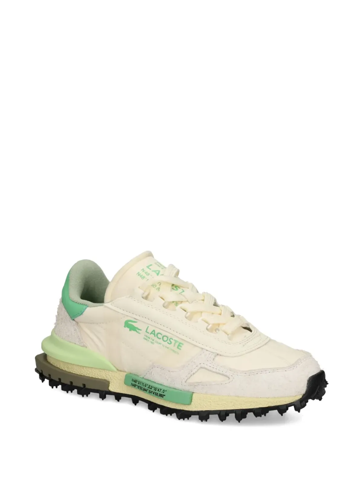 Lacoste Elite Active スエードレザー スニーカー - 画像2
