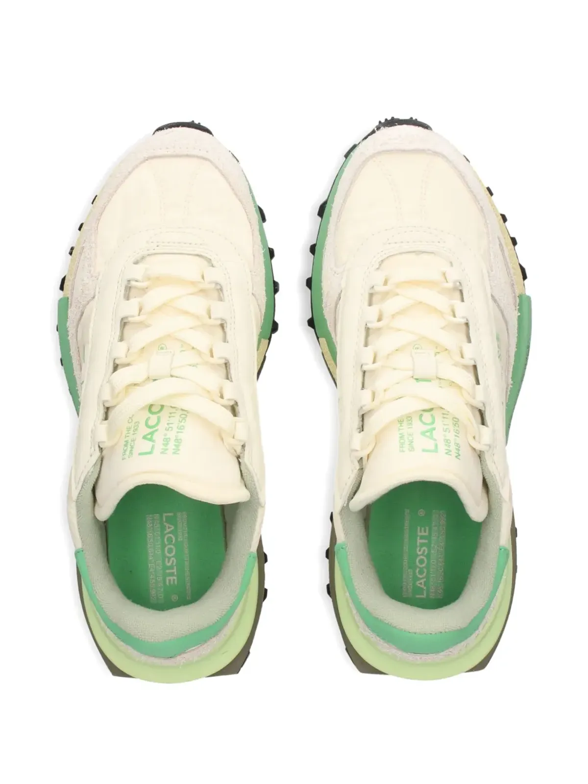 Lacoste Elite Active スエードレザー スニーカー - 画像3