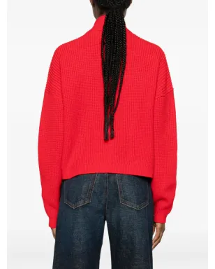 alice + olivia Vネックカーディガン - レッド - サムネイル4