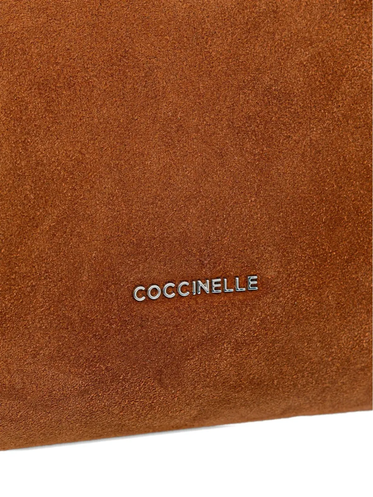 Coccinelle ボーメ トップハンドル スエード トートバッグ - 画像4