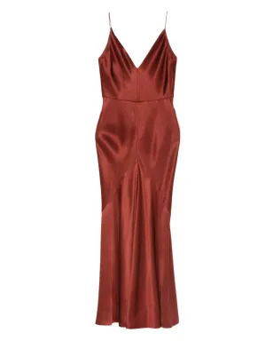 Gabriela Hearst Brigitaドレス - レッド - サムネイル1