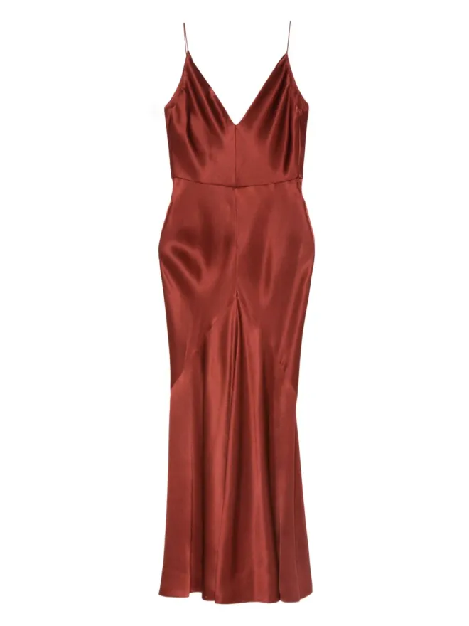 Gabriela Hearst Gabriela Hearst Brigitaドレス - レッドの商品画像