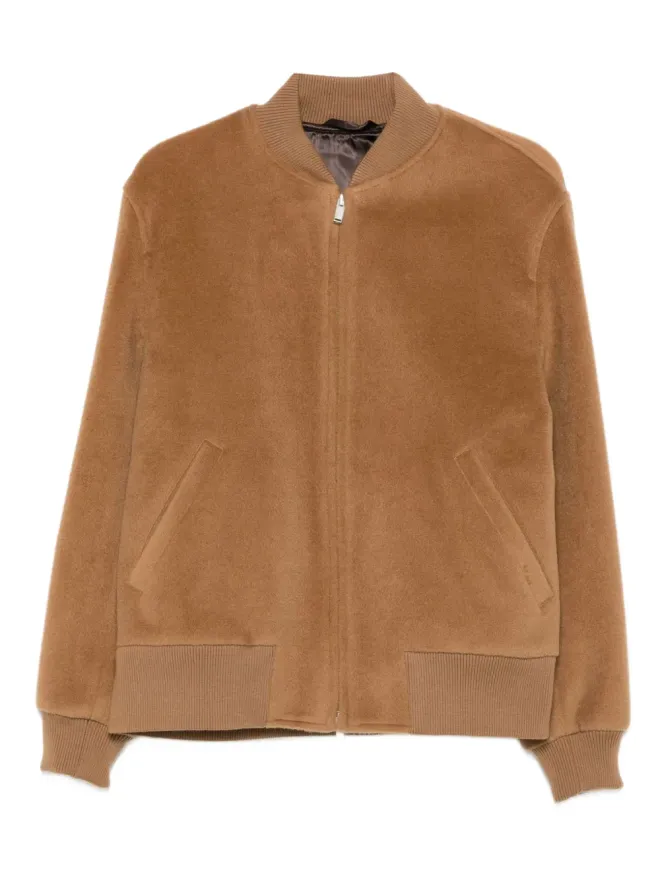 Lardini Lardini リブ編み襟 ウールジャケットの商品画像