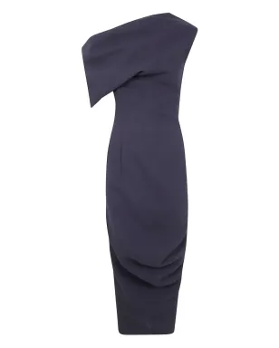 Jacquemus ドレープド・ワンショルダードレス - サムネイル1