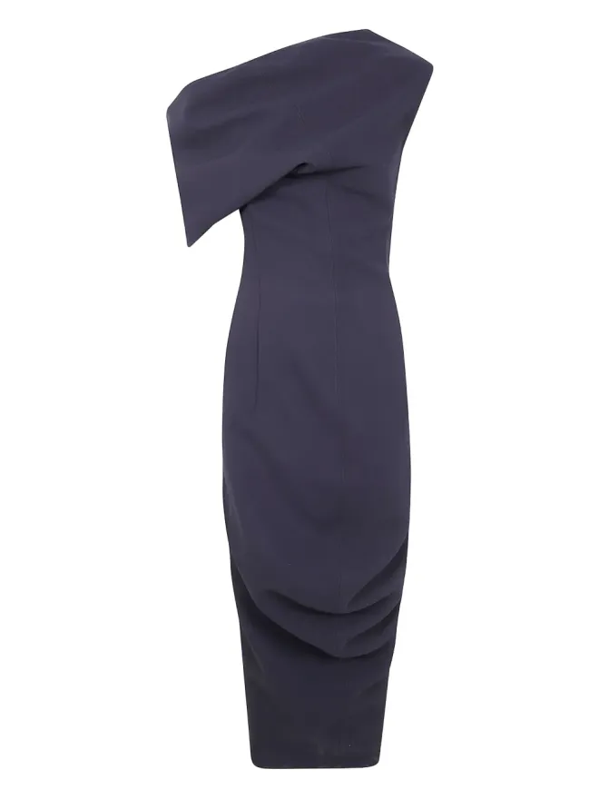 JACQUEMUS Jacquemus ドレープド・ワンショルダードレスの商品画像