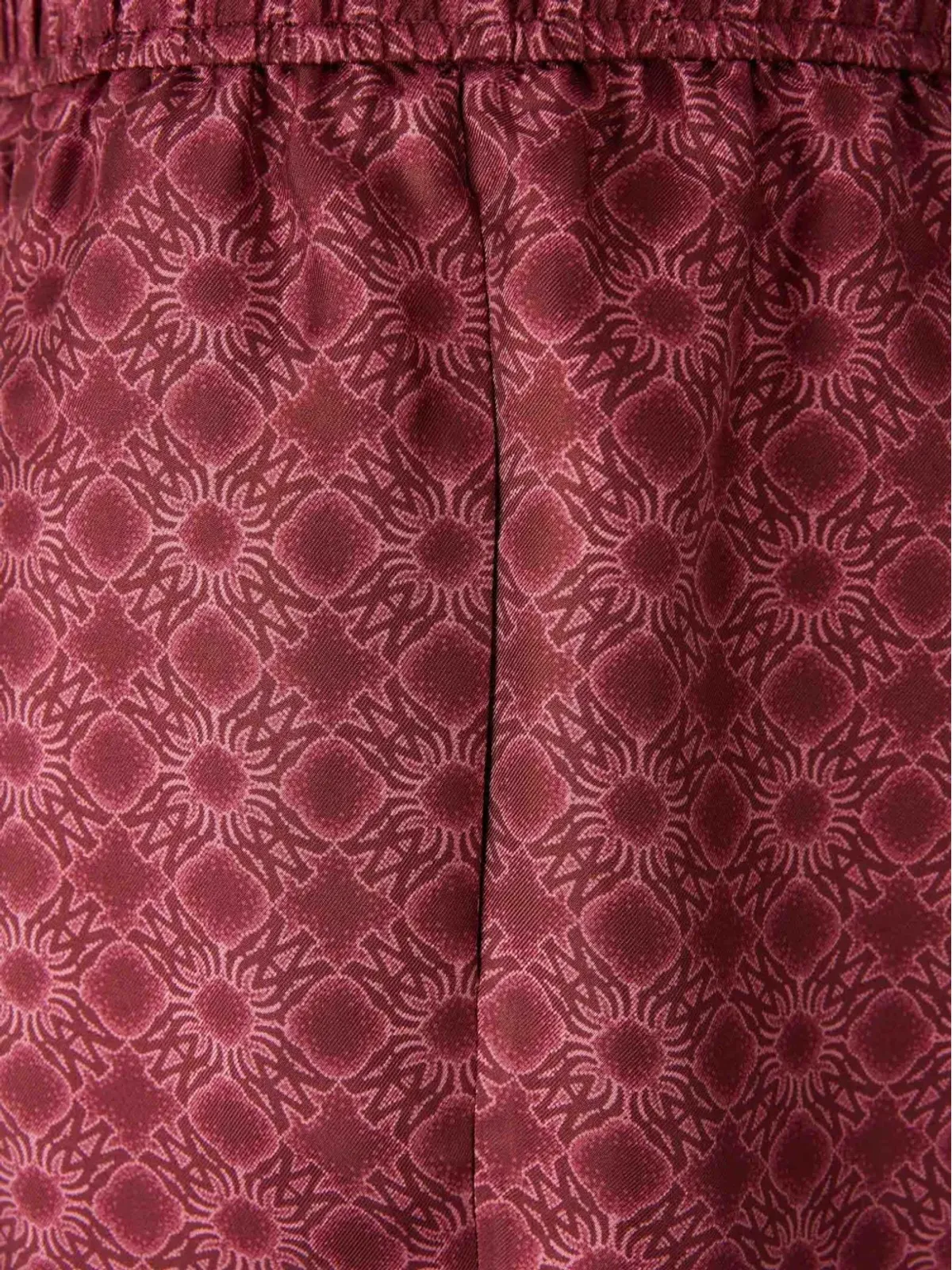 AMIRI 花柄ドローコードショーツ - レッド - 画像3