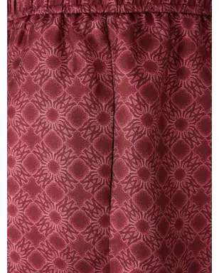 AMIRI 花柄ドローコードショーツ - レッド - サムネイル3