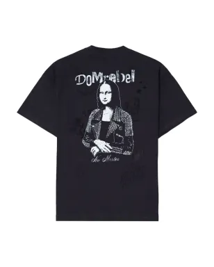 DOMREBEL She is Her グラフィックプリント Tシャツ - ブラック - サムネイル4