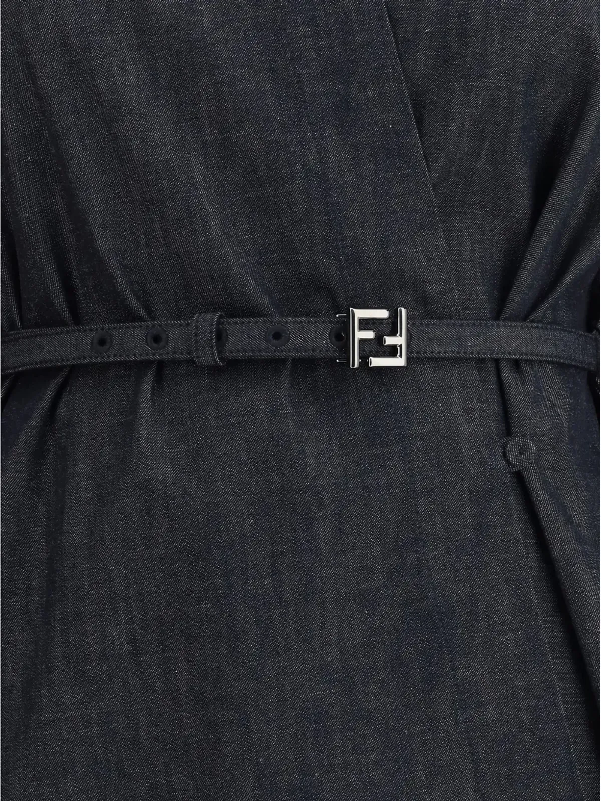 FENDI ベルト付きシャツドレス - 画像3