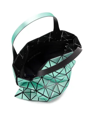 Bao Bao Issey Miyake プラチナメタリックの幾何学パターン・トートバッグ（グリーン） - サムネイル4