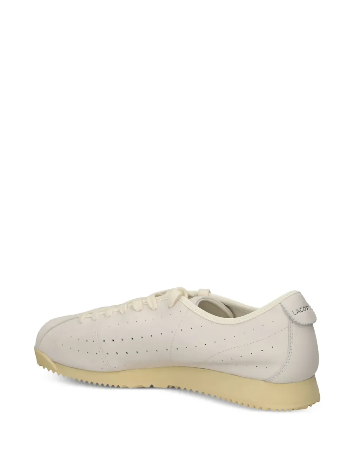 Lacoste クラブ-ロー パンチングレザー スニーカー - White - 画像3