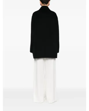 Iris Von Arnim ダブルブレスト ノッチドラペル コート - サムネイル4