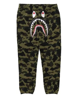 A BATHING APE® シャークフェイス カモフラージュ トラックパンツ - サムネイル1
