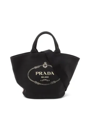 Prada Pre-Owned ロゴプリント トップハンドルバッグ - サムネイル1