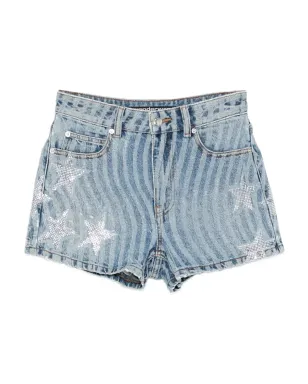 Alexander Wang スター付きデニムショートパンツ - サムネイル1