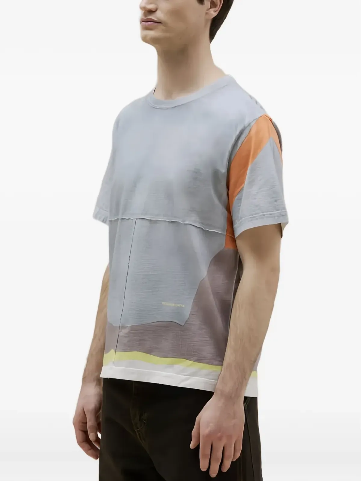 Eckhaus Latta ラップドTシャツ - 画像3