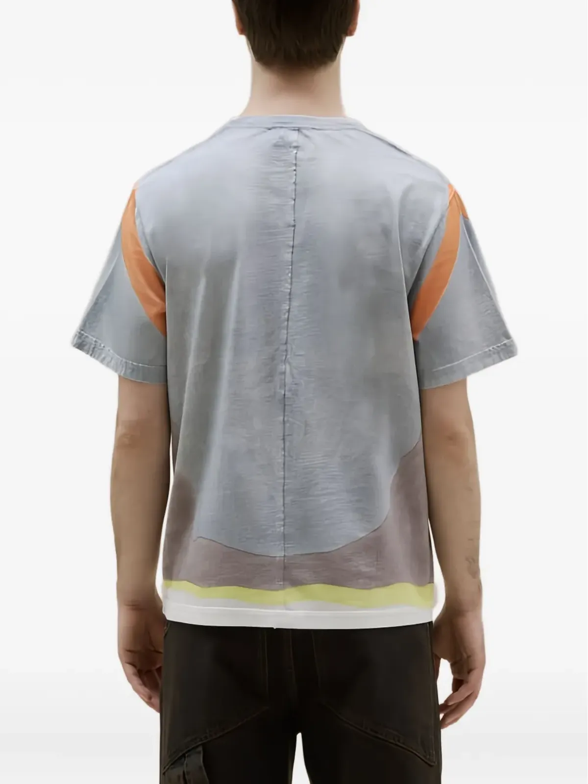 Eckhaus Latta ラップドTシャツ - 画像4
