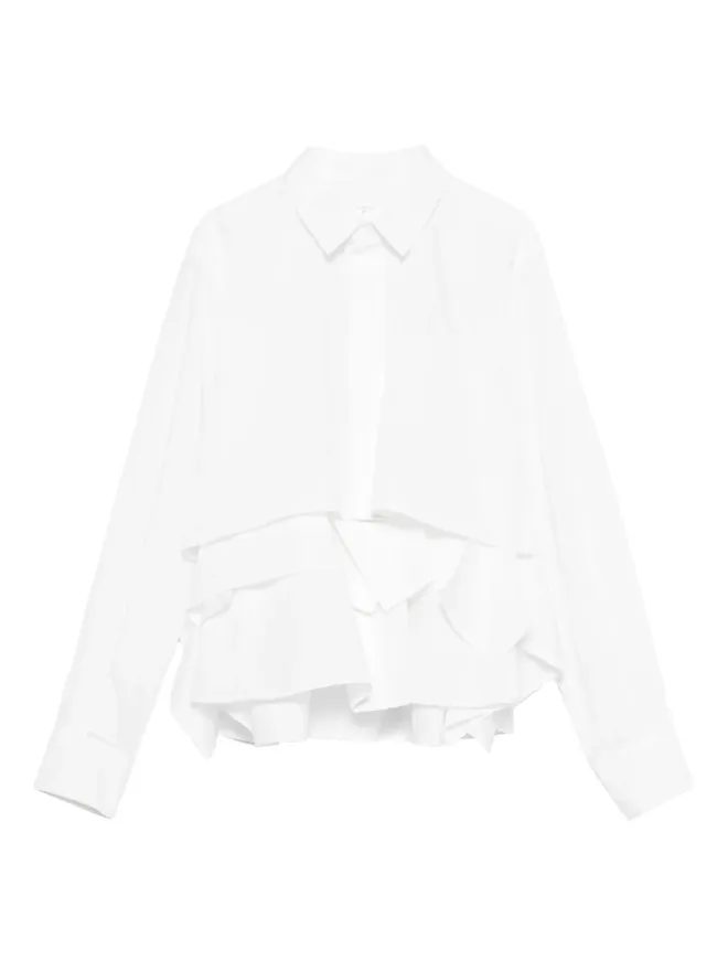 sacai sacai ラッフルレイヤードシャツの商品画像
