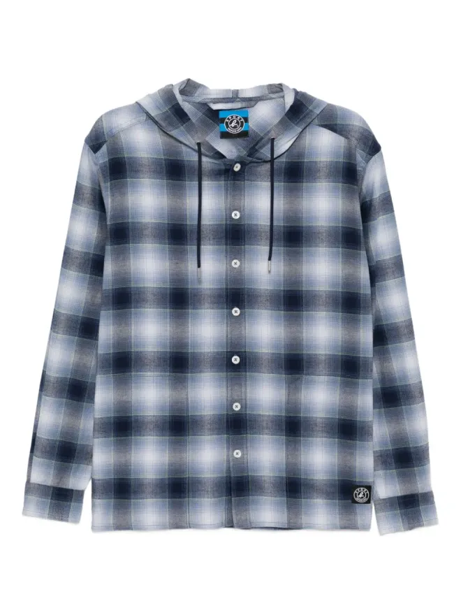 SPORT b. by agnès b. SPORT b. by agnès b. チェックシャツ - ブルーの商品画像