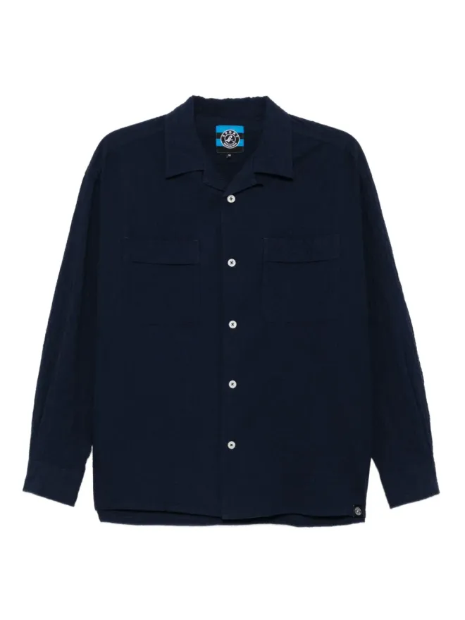 SPORT b. by agnès b. SPORT b. by agnès b. シアサッカーシャツ - ブルーの商品画像