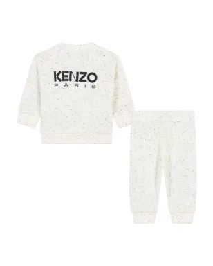 Kenzo Kids 花のアップリケ付きトラックスーツ（2点セット） - ホワイト - サムネイル2