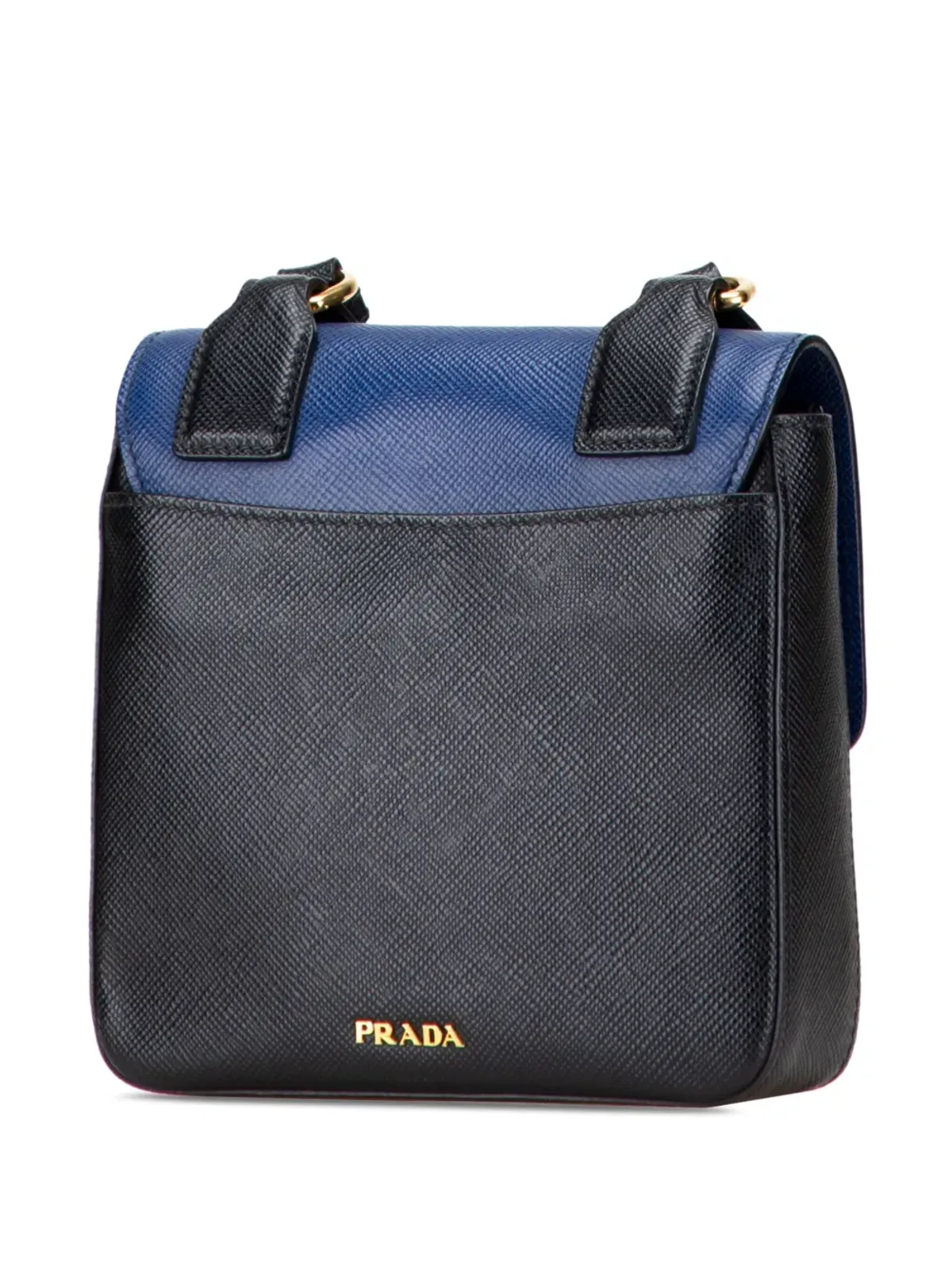 Prada ビンテージ フラップクロスボディバッグ - 画像3
