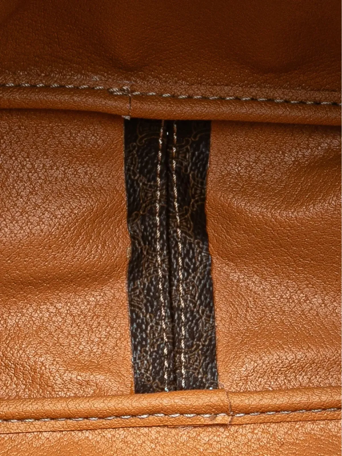 Celine Pre-Owned 1996 マカダム コーテッドキャンバス サッチェル - ブラウン - 画像5