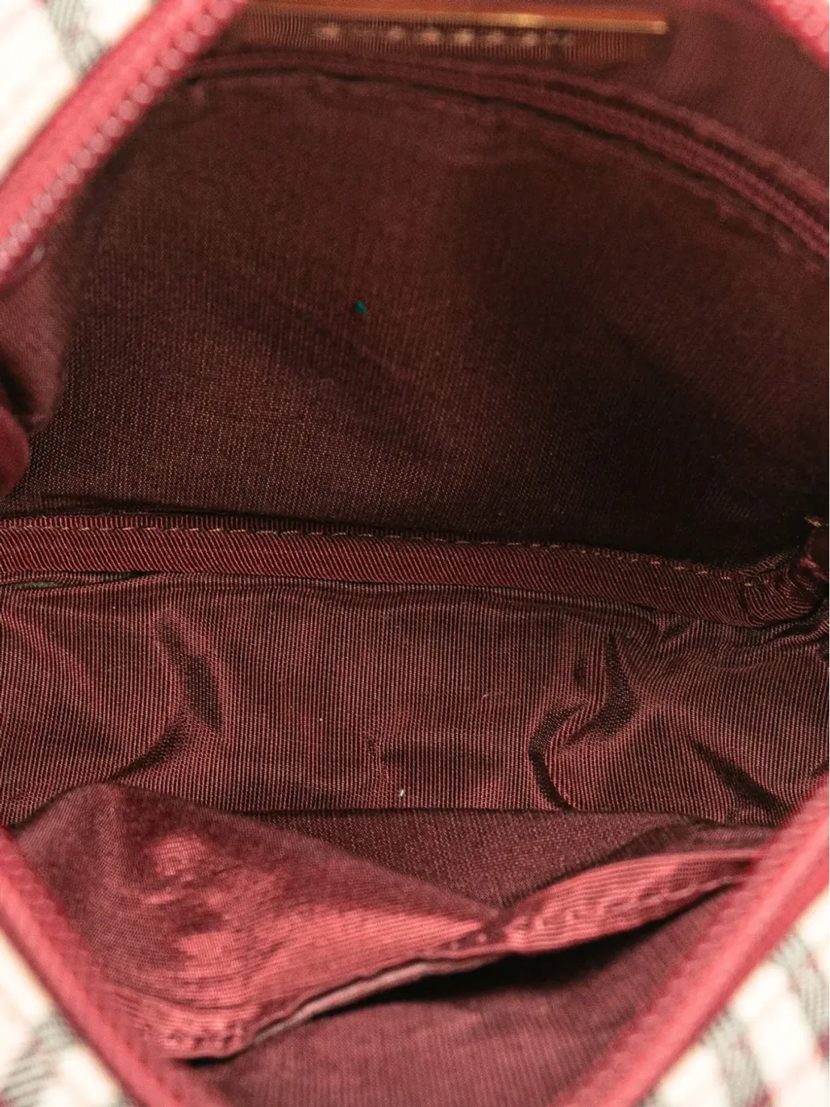 Burberry Pre-Owned ハウスチェックキャンバス クロスボディバッグ - ブラウン - 画像5