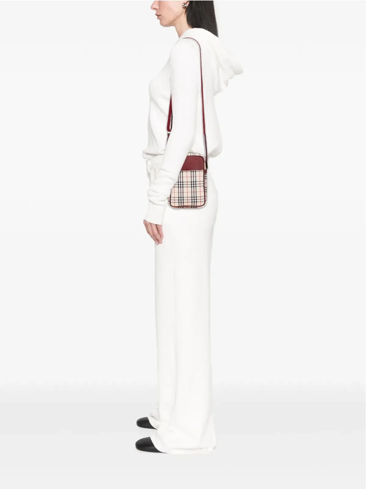 Burberry Pre-Owned ハウスチェックキャンバス クロスボディバッグ - ブラウン - 画像2