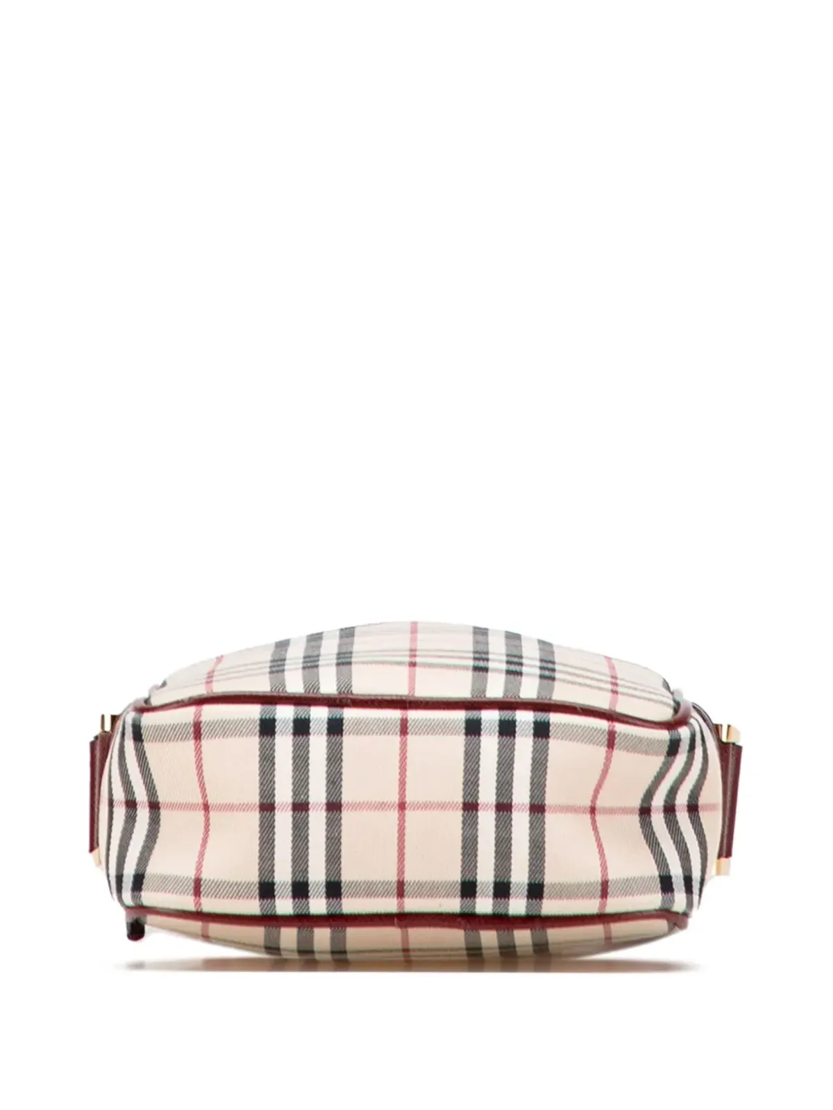 Burberry Pre-Owned ハウスチェックキャンバス クロスボディバッグ - ブラウン - 画像4