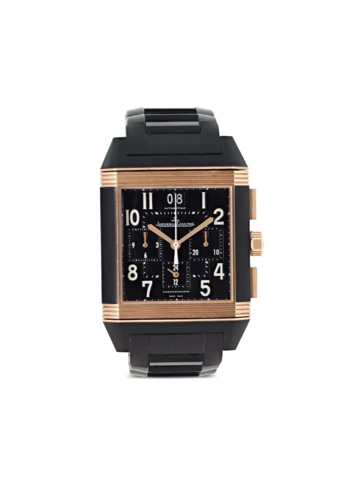 Jaeger-LeCoultre Square Reverso ブラック - 画像1