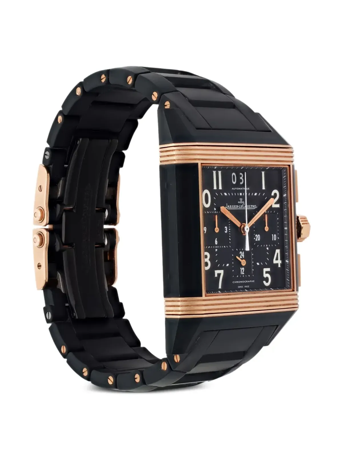 Jaeger-LeCoultre Square Reverso ブラック - 画像3