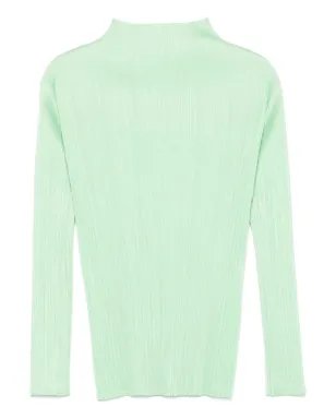 Pleats Please Issey Miyake ハイネックプリーツ ブラウス - サムネイル1