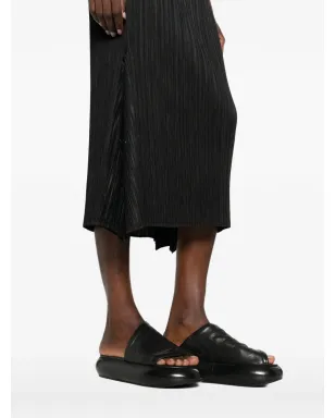 Pleats Please Issey Miyake Ole! フレアプリーツミディスカート - サムネイル5