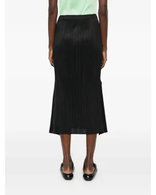Pleats Please Issey Miyake Ole! フレアプリーツミディスカート - サムネイル4