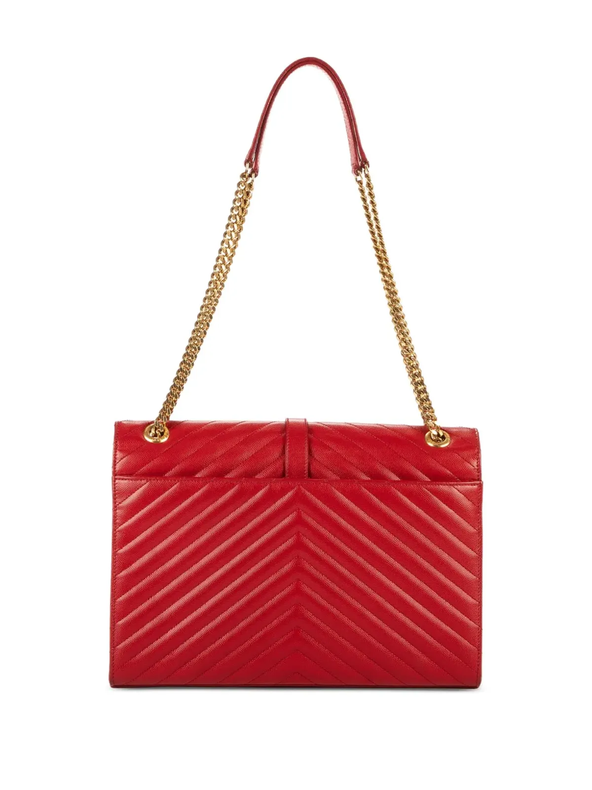Saint Laurent Pre-Owned シェブロンキルトチェーンバッグ - 画像2