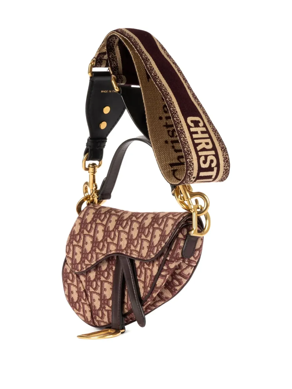 Christian Dior Pre-Owned サドルモノグラムショルダーバッグ - 画像3
