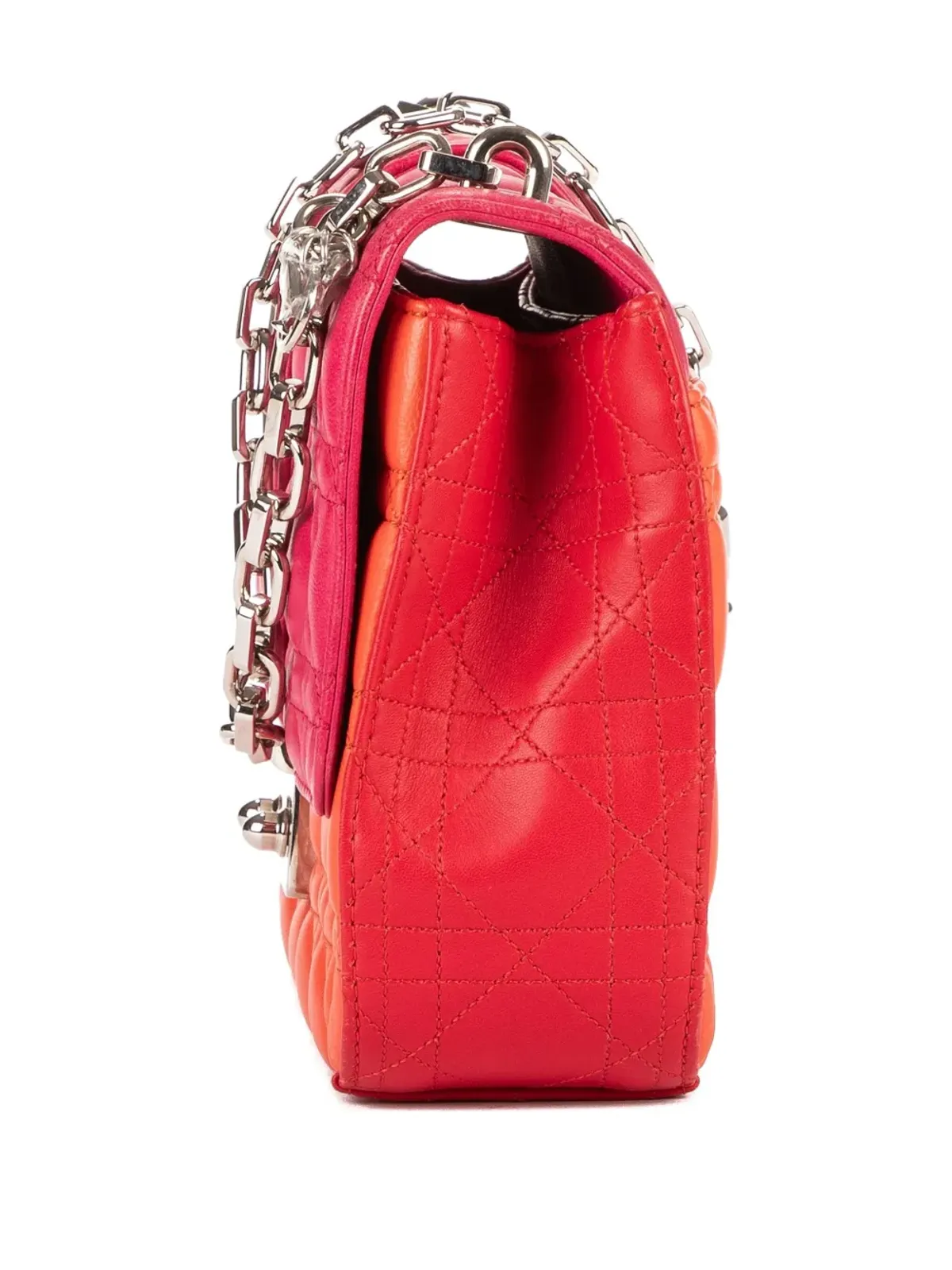 Christian Dior Pre-Owned cannage-quilting shoulder bag - Pink - 画像5