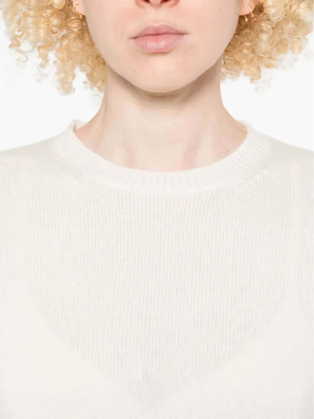 Max Mara ラウンドネック長袖セーター - 画像5