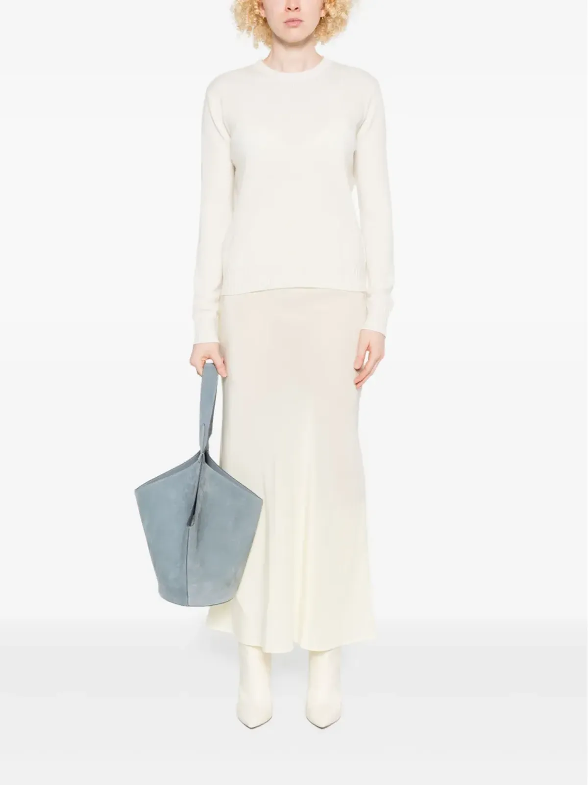 Max Mara ラウンドネック長袖セーター - 画像2