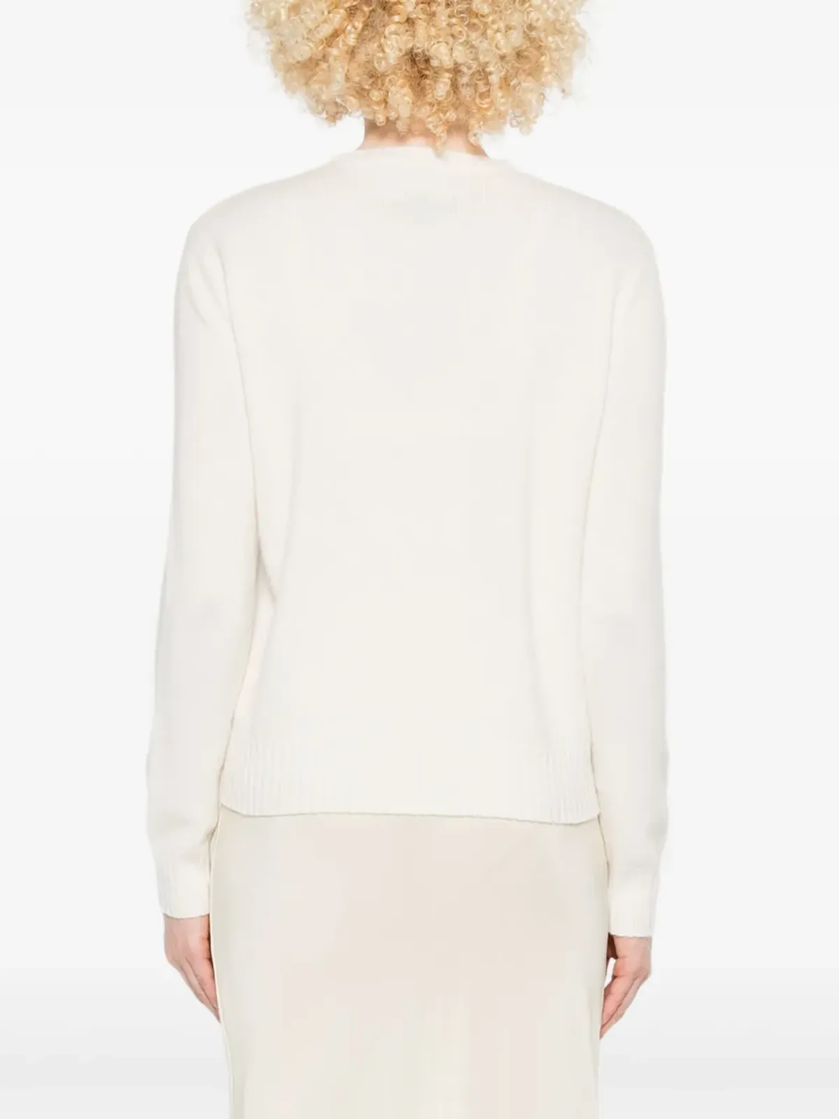 Max Mara ラウンドネック長袖セーター - 画像4
