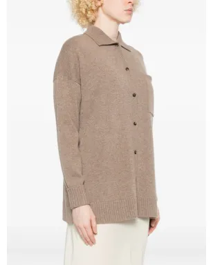 Max Mara ボタン留め胸ポケット付きカーディガン - サムネイル3