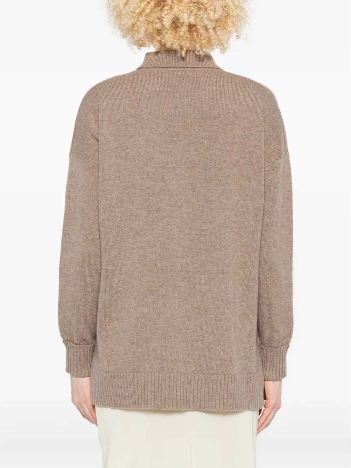Max Mara ボタン留め胸ポケット付きカーディガン - 画像4