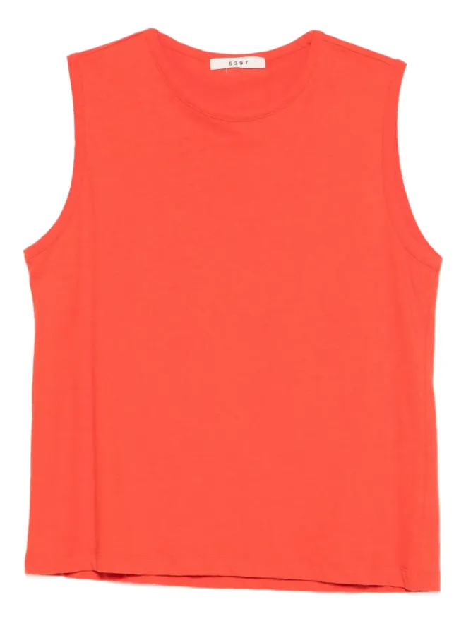 6397 6397 ラウンドネック ノースリーブトップの商品画像