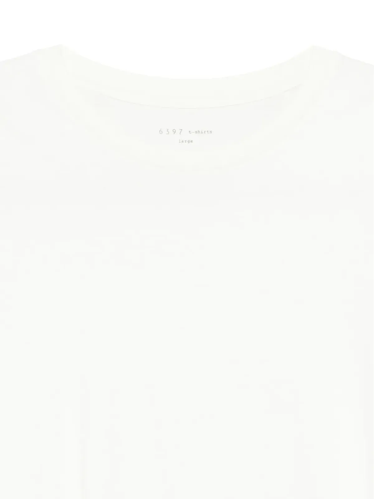 6397 白の半袖コットントトップ - 画像3