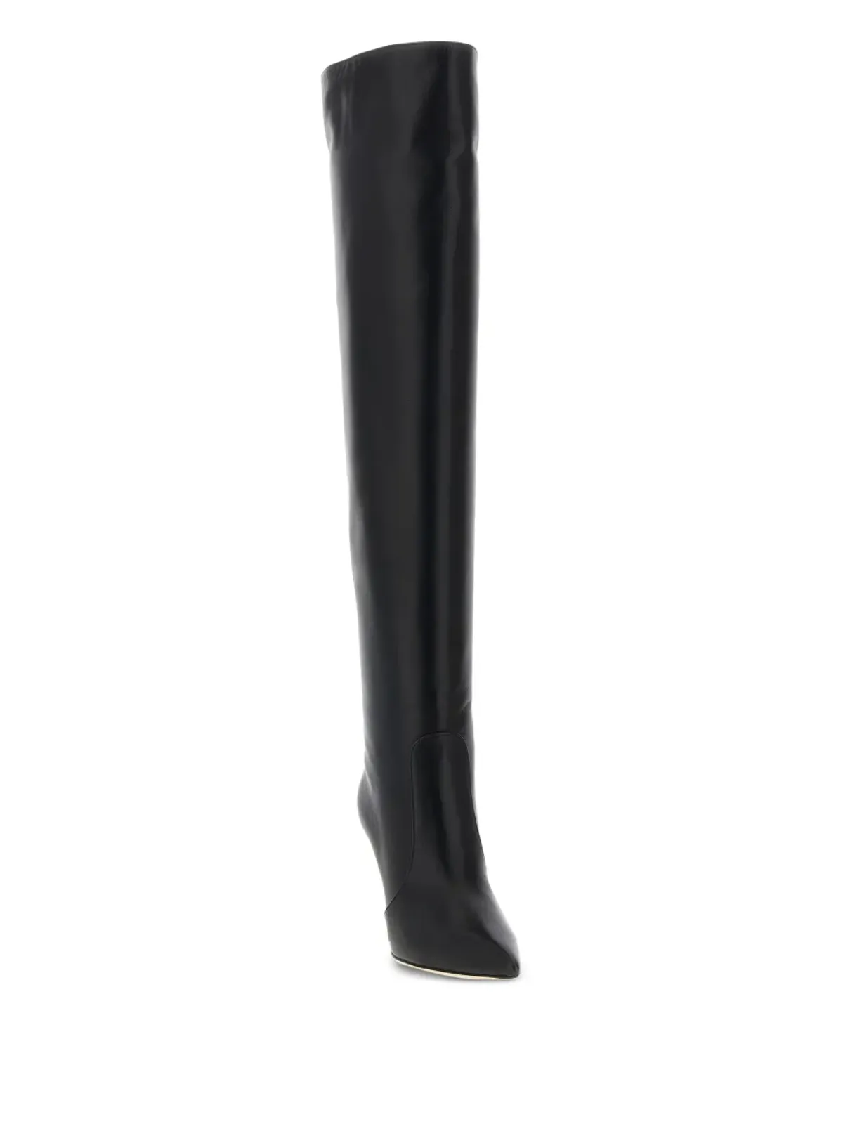 Gianvito Rossi Cuissard ポインテッドトゥ ブーツ ブラック - 画像2